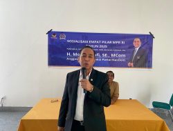 Mori Hanafi Kembali Gelar Sosialisasi 4 Pilar MPR RI di Kota Bima