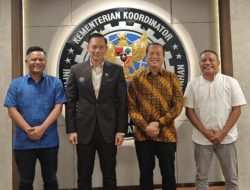 Gubernur Iqbal Bahas Port to Port-Jalur Logistik Lewat Laut Bersama AHY