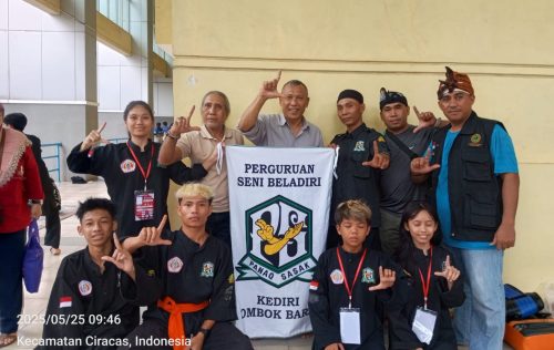 Para pesilat perwakilan NTB yang berlaga di kancah nasional. (Iba/Ist)