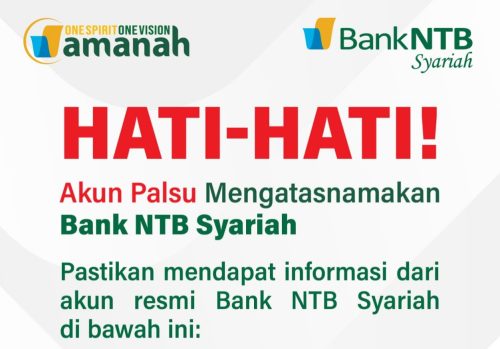 Hati-hati penipuan mengatasnamakan Bank NTB Syariah. (Iba/Ist)