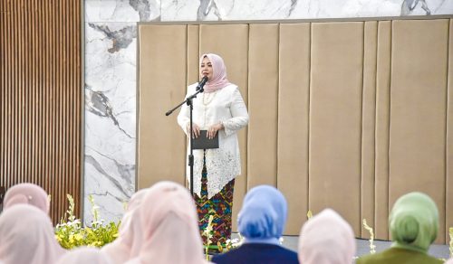 Wakil Gubernur NTB Indah Dhamayanti Putri resmi dilantik sebagai Ketua BKOW NTB periode 2025-2030. (Iba)