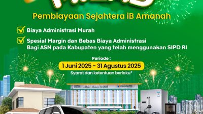 Flayer Gebyar Milad Bank NTB Syariah. (Iba)