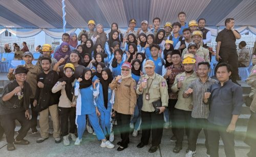 Kepala Dinas Sosial Provinsi Nusa Tenggara Barat (Kadinsos NTB) Nunung Triningsih Puncak peringatan Hari Ulang Tahun Taruna Siaga Bencana (TAGANA) ke-21 digelar di Lapangan Tioq Tanah Tunaq Tanjung Kabupaten Lombok Utara, Senin 16 Juni 2025. (Iba)