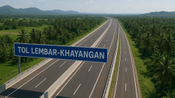 Ilustrasi tol Lembar-Khayangan. (Iba/Ist)