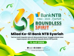 Selamat Milad Bank NTB Syariah ke-61