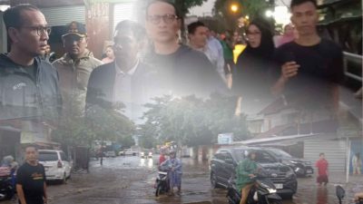 Wali Kota Mataram Tinjau Langsung Lokasi Banjir, Imbau Warga Tetap Waspada