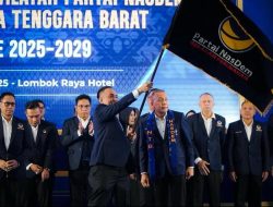 Usai Dilantik, Mori Hanafi Warning Pengurus NasDem NTB: 30 Hari Tak Aktif, Siap Dievaluasi