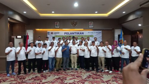 Pengurus PWI NTB periode 2025-2030. (Iba)