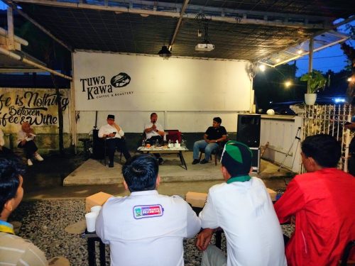 Gubernur NTB Lalu Muhamad Iqbal didampingi Perwakilan Anggota DPRD NTB menghadiri diskusi terbuka yang gelar OKP Cipayung Plus NTB, Selasa 9 September 2025 di Mataram. (Iba)