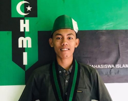 Direktur Eksekutif LAPMI HMI Cabang Mataram, Fendy. (Iba)