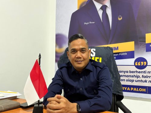 Tenaga Ahli DPR RI yang juga Wakil Ketua Bidang Organisasi, Kaderisasi, dan Keanggotaan (OKK) DPW Partai NasDem NTB, Hafid Hasyim. (Iba)