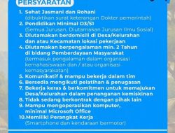 Open Rekrutmen Desa Berdaya Provinsi NTB