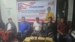 Anggota DPRD Provinsi Nusa Tenggara Barat (NTB) Ahmad Dahlan melaksanakan kegiatan Sosialisasi Rancangan Peraturan Daerah (Raperda) tentang Perlindungan Pekerja Migran Indonesia (PMI) pada Selasa, 28 Oktober 2025. (Iba)