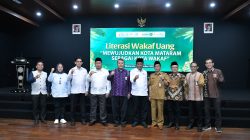 Bank NTB Syariah melaksanakan kegiatan Literasi Wakaf Uang bertajuk "Mendukung Kota Mataram sebagai Kota Wakaf”, pada Senin, 27 Oktober 2025, bertempat di Aula Kantor Pusat Bank NTB Syariah. (Iba)