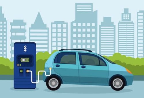 Ilustrasi mobil listrik yang akan jadi mobil dinas Pemprov NTB. (Iba/Ist)