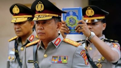 Irjen Pol Edy Murbowo resmi jabat Kapolda NTB. (Iba/Humas Polda NTB)