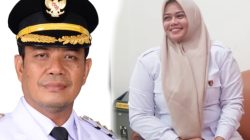 Bupati Dompu Bambang Firdaus dan Nadira Ramayanti diduga selingkuhannya yang masih istri orang. (Iba/Istimewa)