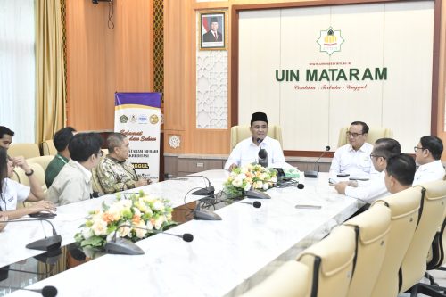 Bank NTB Syariah dan UIN Mataram tren kerjasama strategis. (Iba)