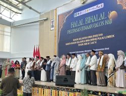 Merajut Ukhuwah dalam Halal Bihalal RKBPL, Wagub NTB Lepas Jemaah Haji Warga Bima Pulau Lombok