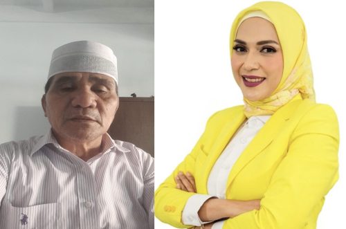 Mantan pimpinan DPRD NTB Fraksi PPP Haji Muhammad yang juga Ketua PW Parmusi NTB serta Ketua Yayasan Sekolah IT Afajar Mataram dan Wakil Ketua DPR RI Sari Yuliati. (Iba/Ist)