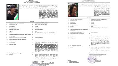 Dua DPO penganiyaan warga Nata yang dikeluarkan Polres Bima tertanggal 6 Mei 2026. (Iba)