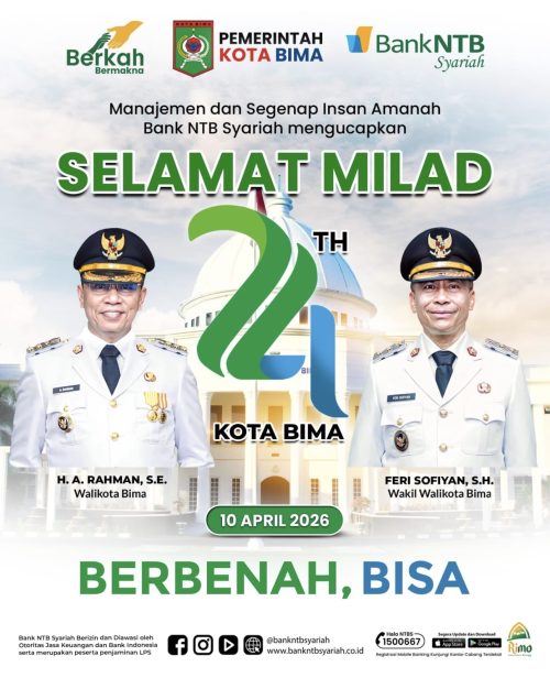 HUT Kota Bima ke-21. (Iba)