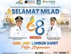 Bank NTB Syariah: Selamat Milad Kabupaten Lombok Barat ke-68