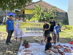 Sari Yuliati dan Wagub NTB Berbagi Kurban, RKBPL Libatkan Mahasiswa Bima dalam Penyembelihan