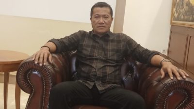 Ketua DPC Garda Satu Kabupaten Sumbawa, M Jabbar. (Iba)