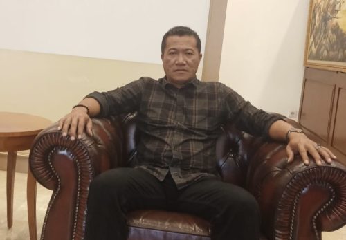 Ketua DPC Garda Satu Kabupaten Sumbawa, M Jabbar. (Iba)