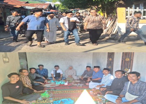 Anggota DPRD NTB Akhdiansya saat menggelar reses di Kabupaten Dompu. (Iba)