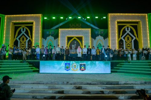 Penutupan MTQ tingkat Provinsi NTB di Lombok tengah. (Iba)