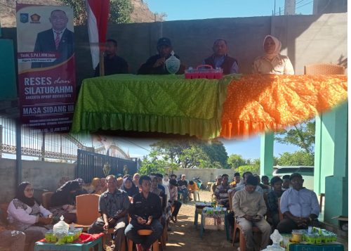 Kegiatan reses yang dilakukan Anggota DPRD NTB Yasin di sejumlah titik di Dapilnya Bima, Dompu dan Kota Bima. (Iba)