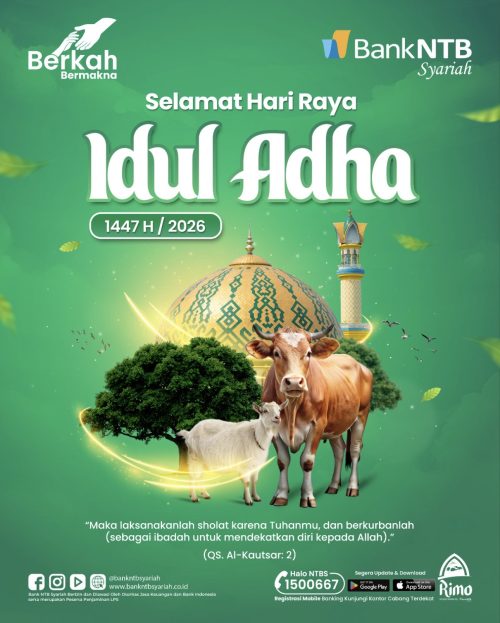 Idul Adha Bank NTB Syariah. (Iba)