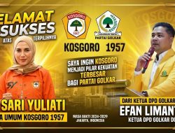 Ketua Golkar Dompu Ucapkan Selamat Terpilihnya Sari Yuliati Pimpin Kosgoro 1957, Energi Baru Konsolidasi Golkar Hingga Akar Rumput