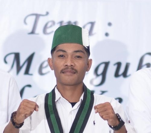 Ketua Bidang PTKP HMI Cabang Bima, Rijal Mahendra. (Iba)