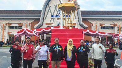 Gubernur Nusa Tenggara Barat (NTB) Lalu Muhamad Iqbal resmi membuka Pekan Olahraga Provinsi (Porprov) XII NTB 2026 di Lapangan Bumi Gora, Mataram, Kamis (16/7/2026).