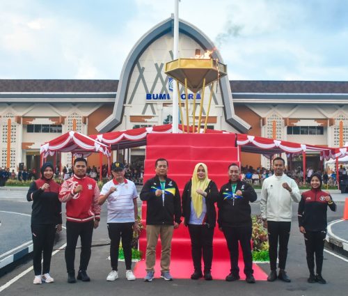 Gubernur Nusa Tenggara Barat (NTB) Lalu Muhamad Iqbal resmi membuka Pekan Olahraga Provinsi (Porprov) XII NTB 2026 di Lapangan Bumi Gora, Mataram, Kamis (16/7/2026).