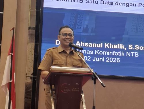 Kepala Dinas Kominfotik NTB Ahsanul Khalik. (Iba)