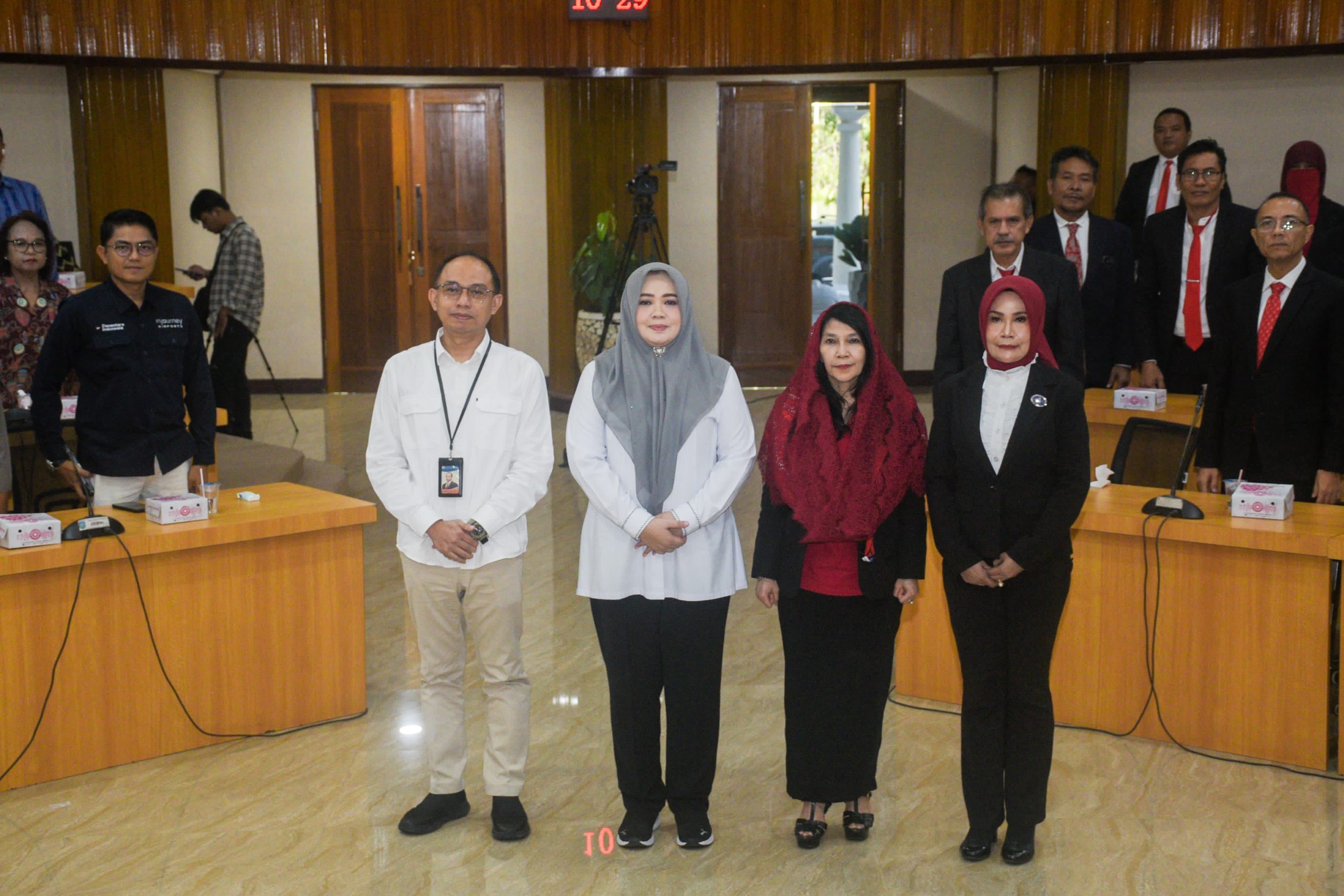 Wakil Gubernur Nusa Tenggara Barat (NTB), Indah Dhamayanti Putri menghadiri pelantikan pengurus Dewan Pimpinan Daerah Asosiasi Perusahaan Perjalanan Wisata Indonesia (ASITA) NTB. (Iba)