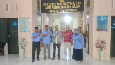 PT Bank NTB Syariah terus memperkuat komitmennya dalam membangun sinergi dengan dunia pendidikan tinggi di Nusa Tenggara Barat (NTB). Komitmen tersebut diwujudkan melalui penjajakan kerja sama strategis dengan Fakultas Matematika dan Ilmu Pengetahuan Alam (FMIPA) Universitas Mataram (UNRAM). (Iba)