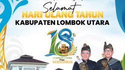 Selamat HUT Kabupaten Lombok Utara. (Iba)
