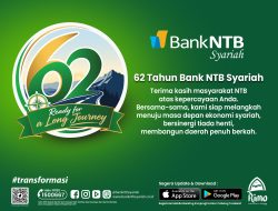 HUT Bank NTB Syariah ke-62