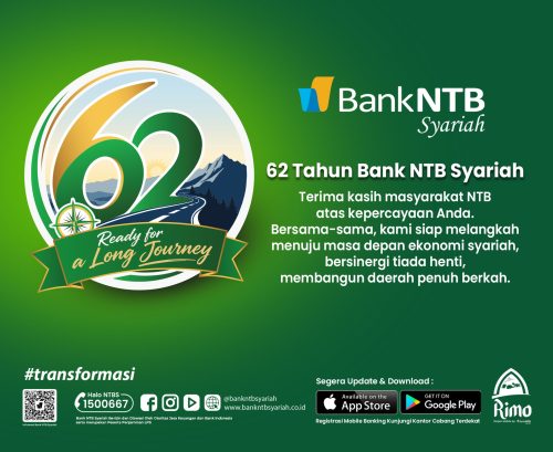 HUT Bank NTB Syariah ke-62. (Iba)