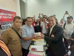 Mori Hanafi Resmi Daftar Calon Ketua Umum KONI NTB 2026-2030, Dikawal 37 Cabor dan Setor Rp200 Juta