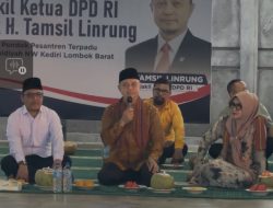 Silaturahmi ke Ponpes Al-Hamidiyah Lobar, Tamsil Linrung Dorong Pesantren Cetak Pemimpin Nasional dan Global
