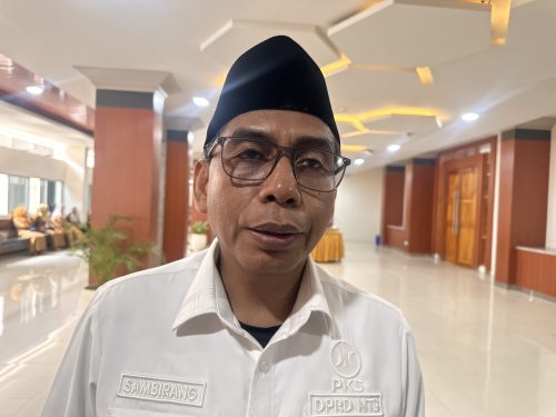 Ketua Komisi III DPRD NTB Sambirang Ahmadi. (Iba)