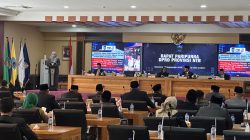 Suasana rapat paripurna DPRD NTB, Jumat 18 September 2026. (Iba)