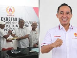 Mori Hanafi Resmi Daftar Kembali Calon Ketum KONI NTB, Tim Tekankan Sportivitas