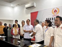 Mohan Roliskana Resmi Mendaftar Calon Ketum KONI NTB, Kantongi Dukungan 6 Konida dan 33 Cabor